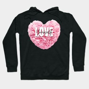 Lovely Rose Heart | Flower Heart | Valentine gift | Couple | lovers Unisex Hoodie